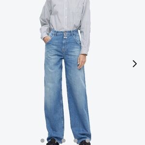 Closed Denim Edison Wide Leg Jeans